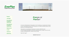 Desktop Screenshot of enerplangmbh.com